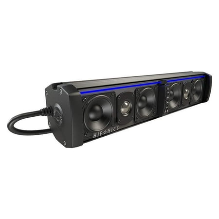 Hifonics - Thor PowerSPORTS 2.0-Channel Soundbar with Digital Amplifier - Black