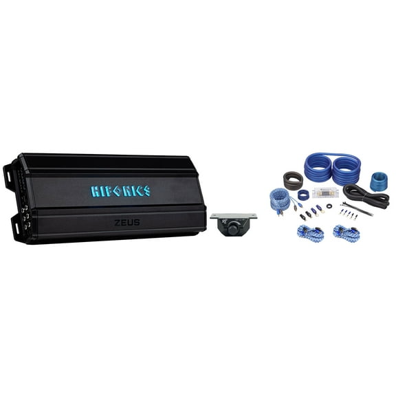 Hifonics ZD-1750.5D 1750 Watt 5-Channel Car Stereo Amplifier Class-D+Amp Kit