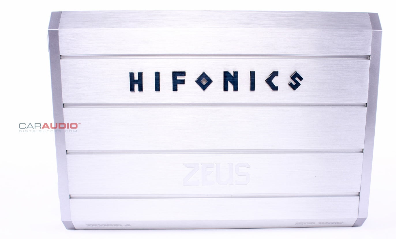 Hifonics Zrx1016.4 Zeus(r) 4Channel Super A/b Class(tm) Amp (1,000