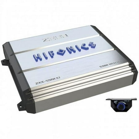 Hifonics Zeus 1200-Watt Max Class D Monoblock Car Audio Amplifier | ZXX-1200.1D