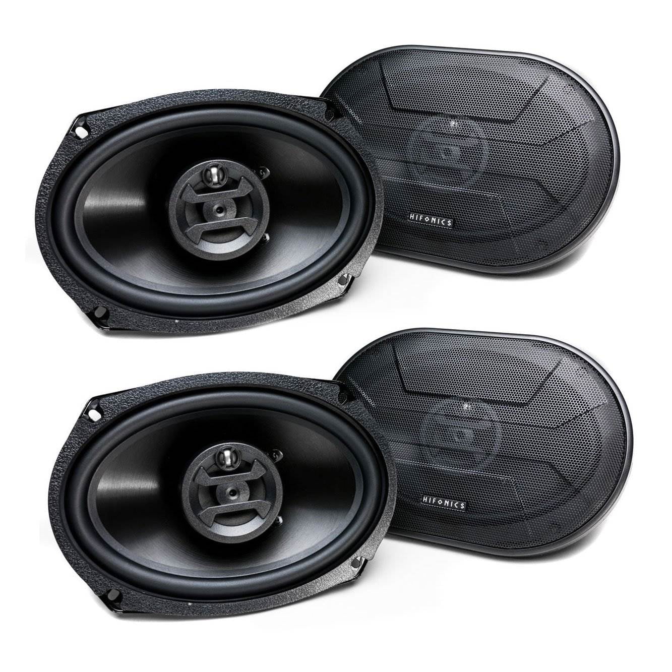 Hifonics Zeus Auto Install 800W 6x9 Inch 3 Way Car Audio Coaxial