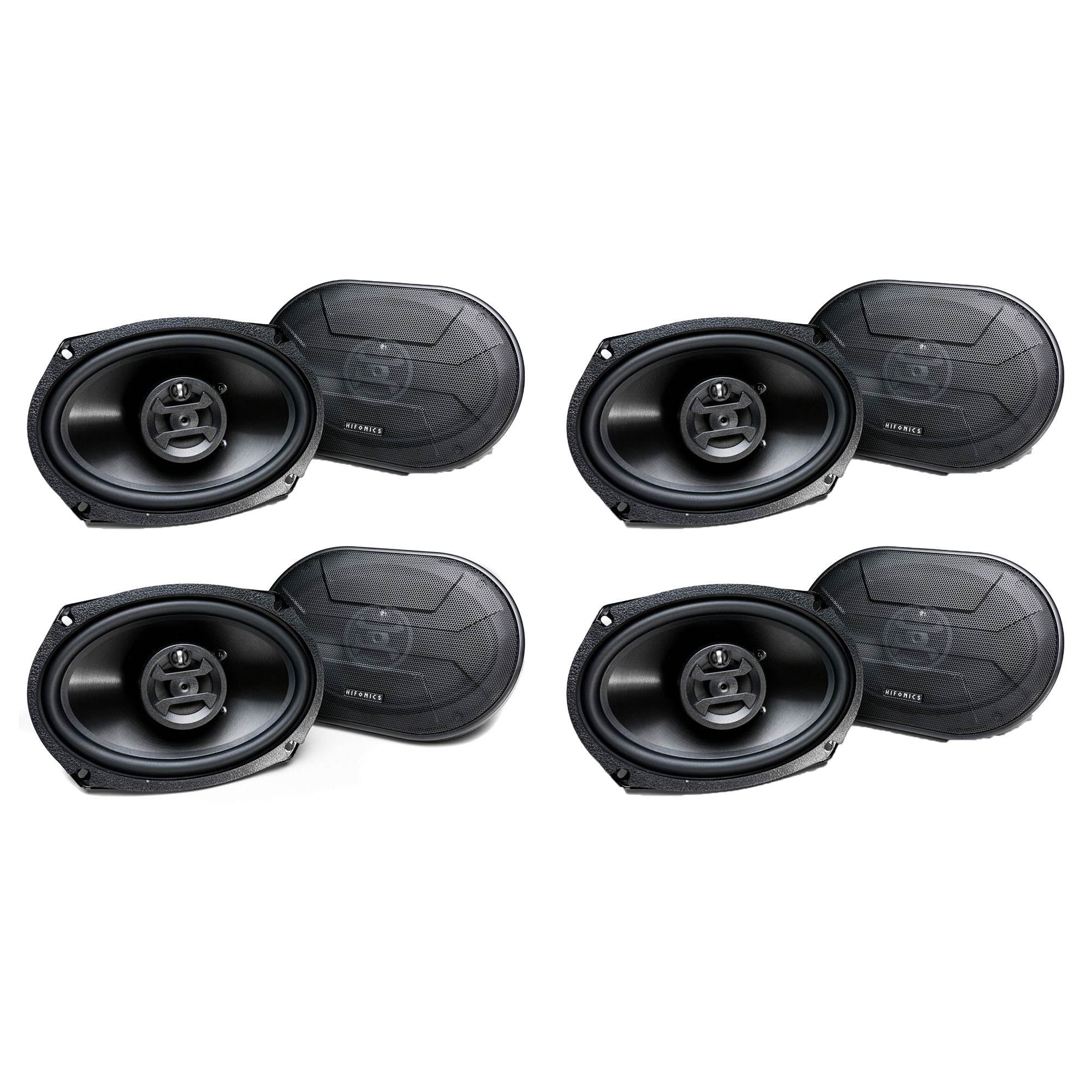 Hifonics Zeus 800 Watt 6 x 9 Inch 3 Way Car Audio Coaxial Speakers