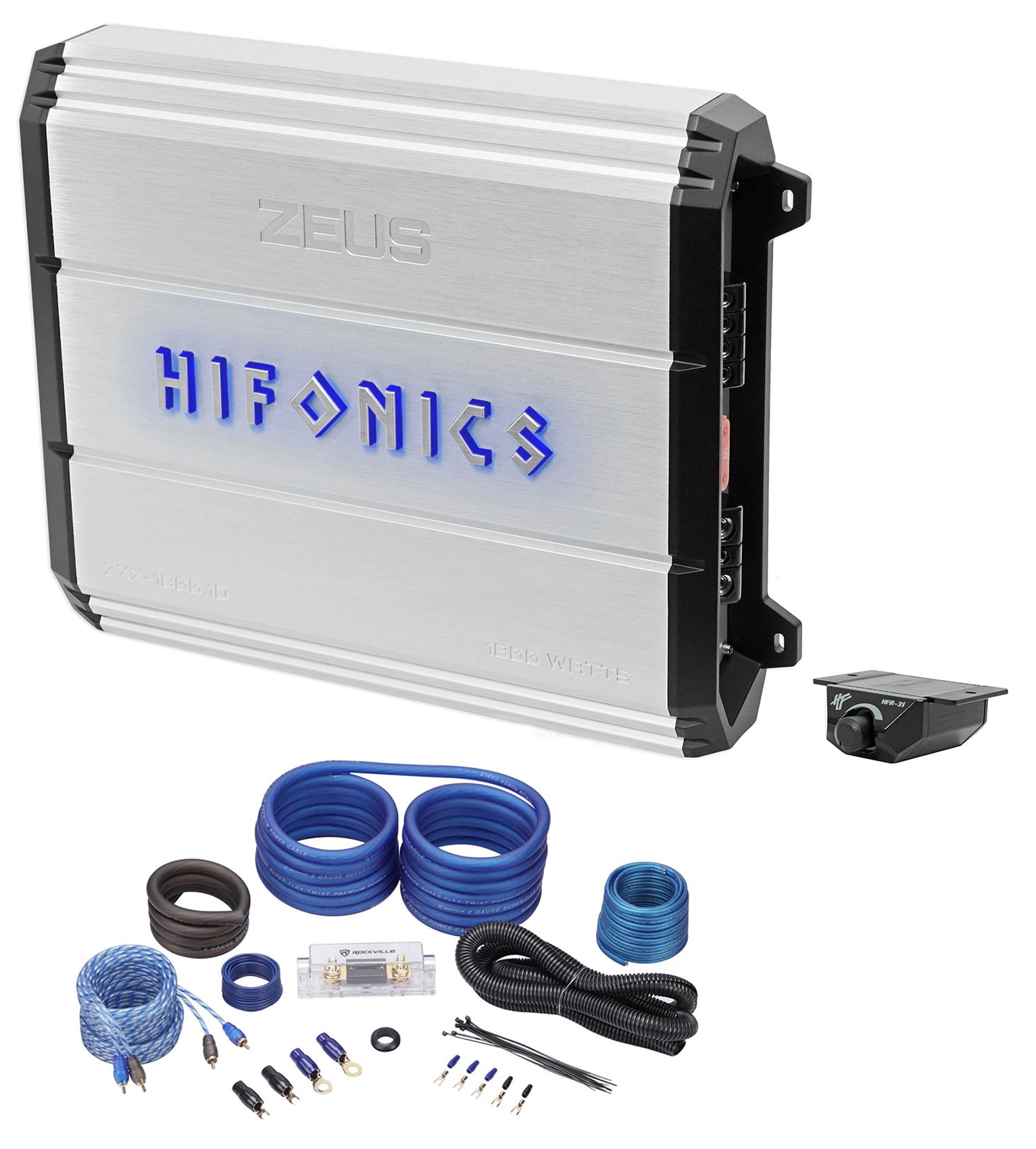 Hifonics Zeus ZXX-1800.1D 1800W RMS Mono Class D Car Audio
