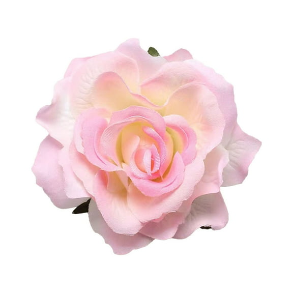 Hifoo Bohemian Flower Hair Clips Girls Rose Hairpins Barrettes With Rhinestones Beach Wedding Hair Accessories Kids Children Holiday Toddler Clothing