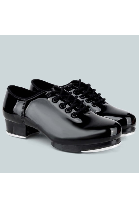 Boys Girls Children Sandals Open Toe Patchwork Soft Sole Tap Dance Shoes Kids Comfortable Lace Up Shoes For Practice And Performance Holiday Baby Footwear