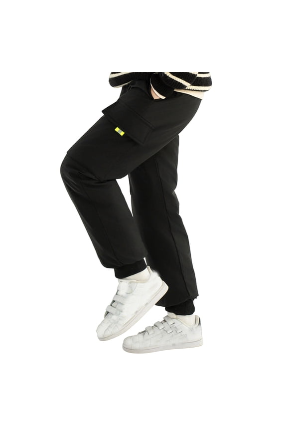 Boys Winter Down Pants Insulated Trousers With White Windproof Outdoor Play Casual Joggers Toddlers Kids Youth Children Trendy Slacks