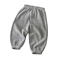 thumbnail image 1 of Hifoo Children Autumn Boys Girls Casual Pants Baby Fashionable Solid Color Long Pants Kids Cute Toddler Clothing, 1 of 9