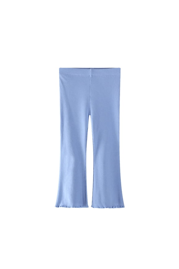 Children Bottom Pants Summer Thin Ice Silk Pants Style Little Girl Casual Pants Versatile Fashion Pants Versatile Toddler Clothing