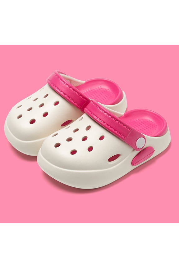 Children Shoes Summer New EVA Outer Wear Cartoon Cute Baby Toe Slippers Girls Boys Comfort Kids Spring Vacation Footwear