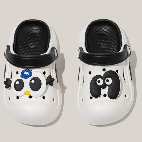 Hifoo Children Shoes Summer New EVA Outer Wear Cartoon Cute Baby Toe Slippers Girls Boys Soft Kids Spring Vacation Footwear