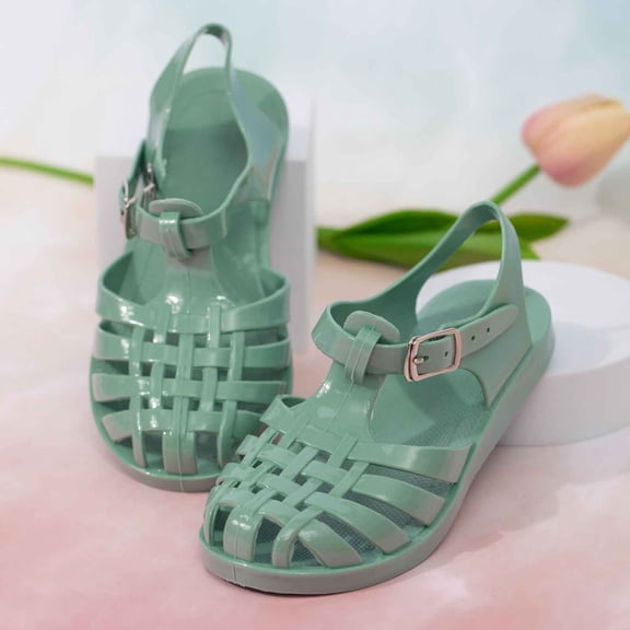 Hifoo Closed Sandals Beach Vacation Girls Summer Girls Outdoor Water Sandals Beach Vacation Sports Shoes Children Summer Relaxed Fit Kids Footwear