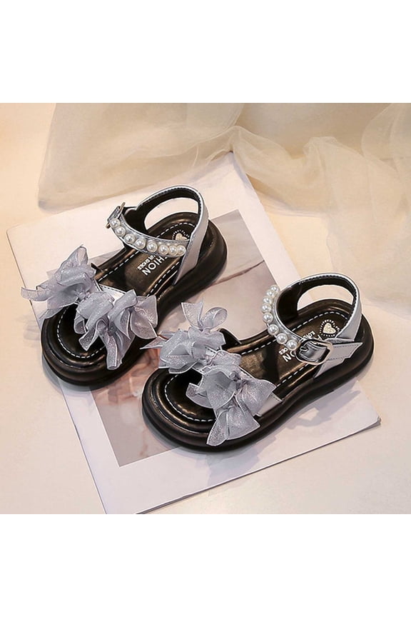 Girls Sandals Open Toe Patchwork Everyday Wear Lightweight Breathable Casual School Outdoor Summer Spring Footwear Kids Breathable Child Shoes