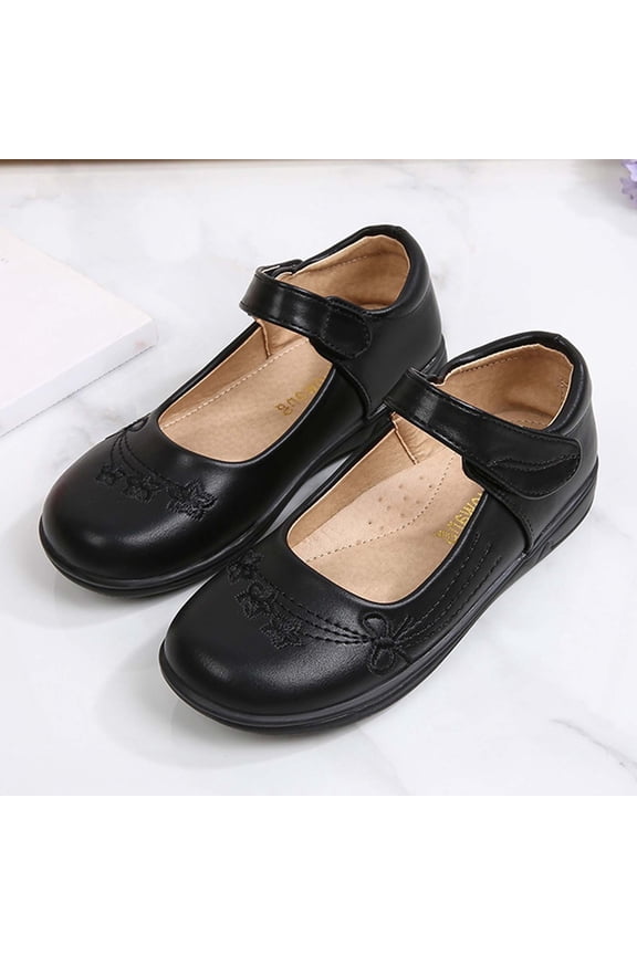 Girls Sandals Open Toe Patchwork Kids Summer Soft Sole Casual Dance Shoes Fashionable British Style Mary Jane Girls Comfortable Everyday Wear Soft Child Footwear