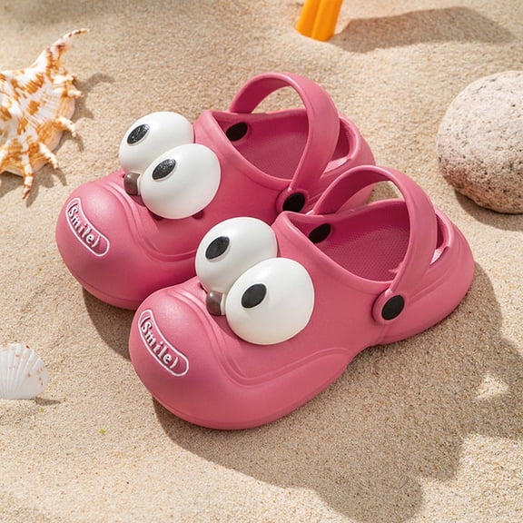 Hifoo Girls Sandals Open Toe Patchwork Toddler Kids Comfortable Breathable Casual Clogs Everyday Wear Beach Vacation Summer Spring Lightweight On Relaxed Fit Child Footwear Shoes