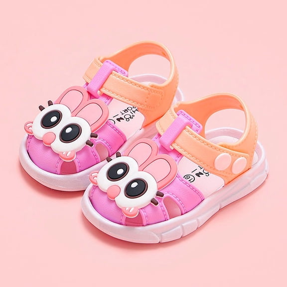 Hifoo Girls Sandals Open Toe Patchwork Toddlers Breathable Lightweight Casual Outdoor Summer Shoes For Baby Comfortable Everyday Wear Leisure Kids Footwear