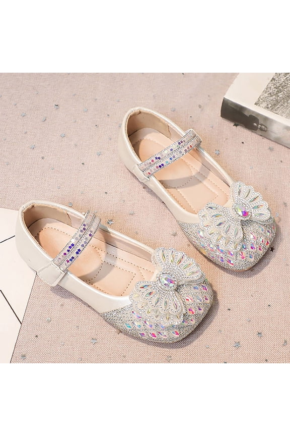 Girls Shoes With Soft Soles For Middle Children Holiday Kids Spring Vacation Walking Dance Footwear