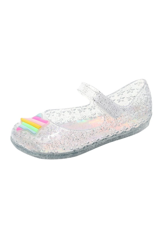 Princess Shoes Girls Sandals Jelly Mary Jane Dance Party Shoes For Kids Toddler Trendy Child Footwear