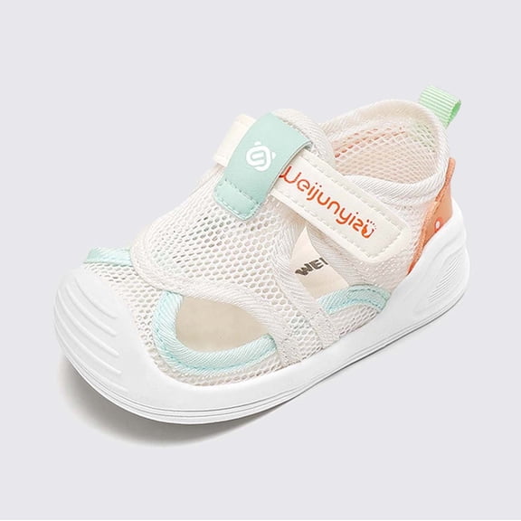 Hifoo Walking Shoes Toddlers Boys Girls Sandals Open Toe Patchwork Summer Mesh Shoes Functional Sandals Baby Shoes Soft Sole Classic Kids Footwear