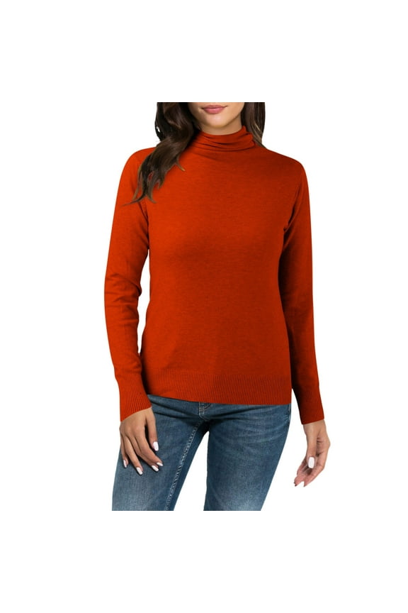 Women Undershirts Base Layer Stretch Warm Thermal Casual Solid Color Bottoming Shirt Slim High Collar Knitted Long Sleeved Shirts Fashionable Tops