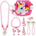 thumbnail image 1 of Hifot Jewelry Set, Pink Unicorn Mixed Piece Jewelry Sets, 1 of 7