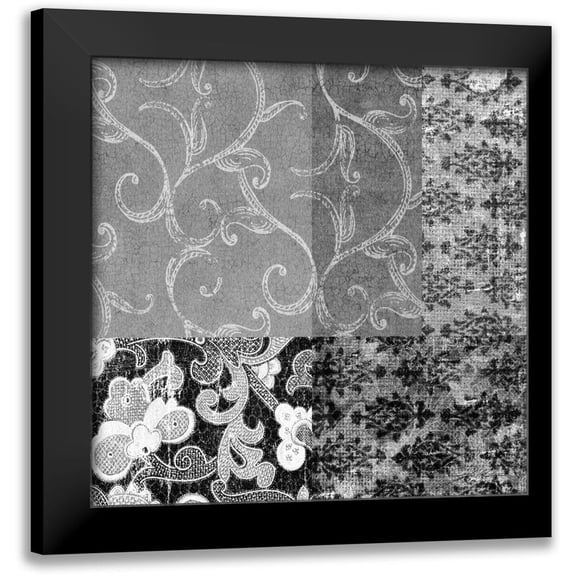Higby, Jason 12x12 Black Modern Framed Museum Art Print Titled - Odyssey II