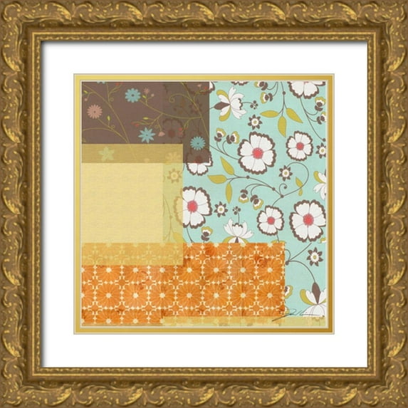Higby, Jason 26x26 Gold Ornate Wood Framed with Double Matting Museum Art Print Titled - Marmalade I
