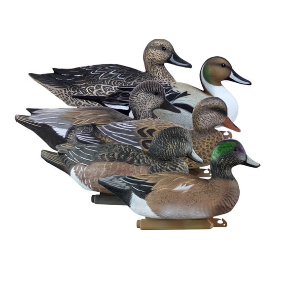 Higdon Decoys 16993 Battleship Puddle Pack Weighted Keel Foam Filled Duck Decoys
