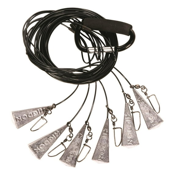 Higdon Decoys 30324 72 in. Long 8 oz Battleship Rig Decoy Anchor - Pack of 6