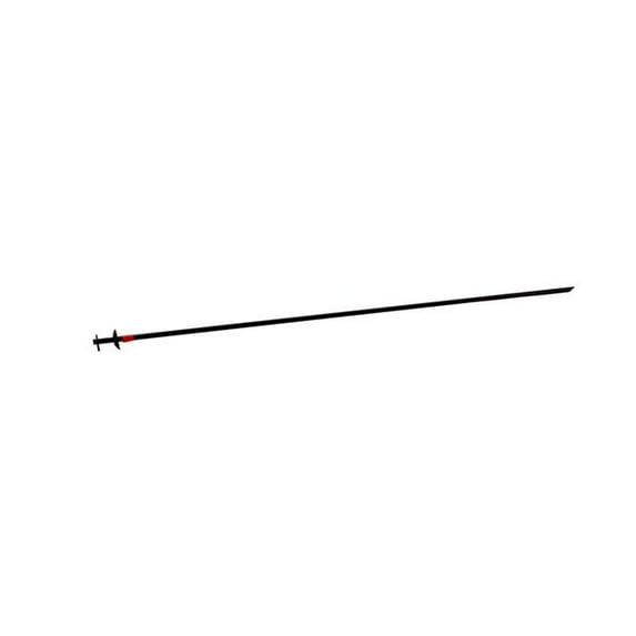 Higdon Decoys 36254 39 x 2 x 2 in. 3 lbs Alpha Wobbler Stake Decoy, Black - Pack of 6
