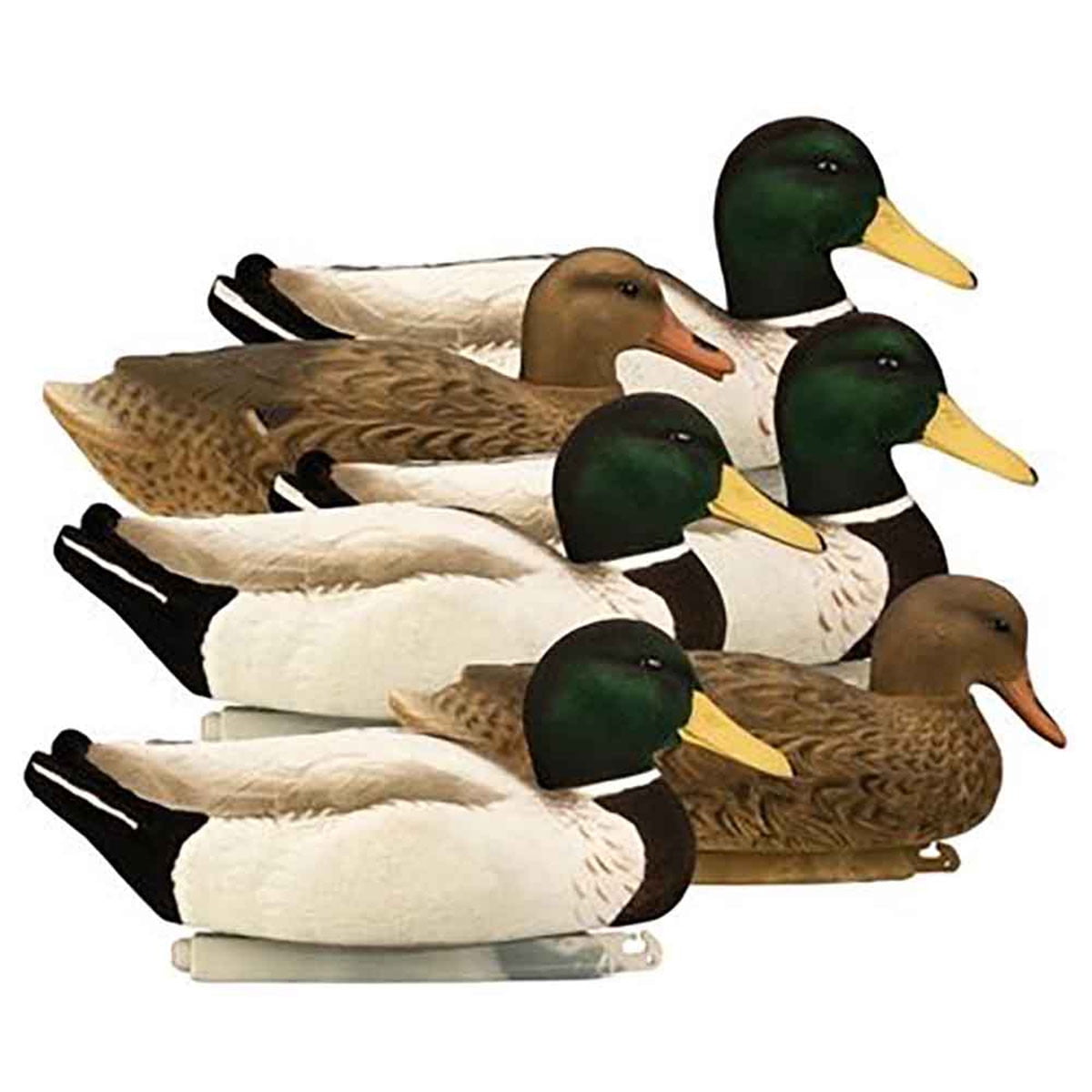 Higdon Magnum Mallards Foam Filled Fully Flocked Decoys