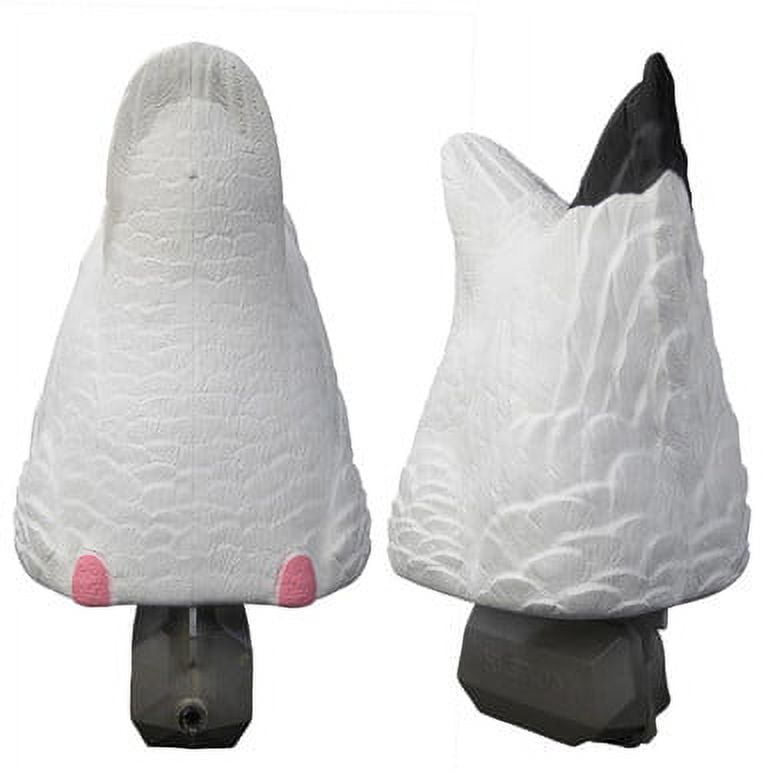 Higdon Magnum Snow Goose Foam Filled ButtUp Decoys 2 Pack