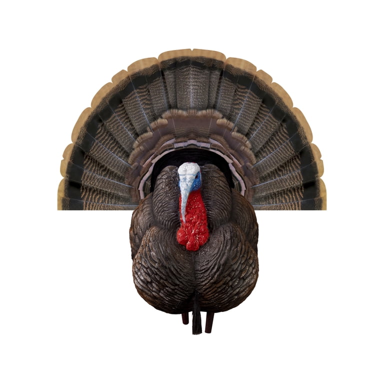 Higdon Outdoors Hunting Full Strut Tom Turkey Decoy with Magnetic