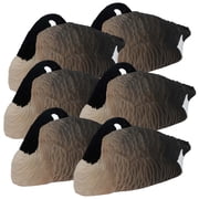 Higdon Alpha Half-Shell Sleeper Canada Goose Decoys with Flocked Heads, 6 Pack