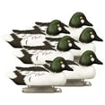 Higdon Outdoors Standard Goldeneye Duck Decoys, All Drakes, FoamFilled
