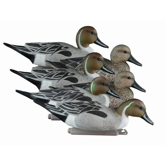 Higdon Standard Foam Filled Pintail Duck Decoy Polymer 6PK