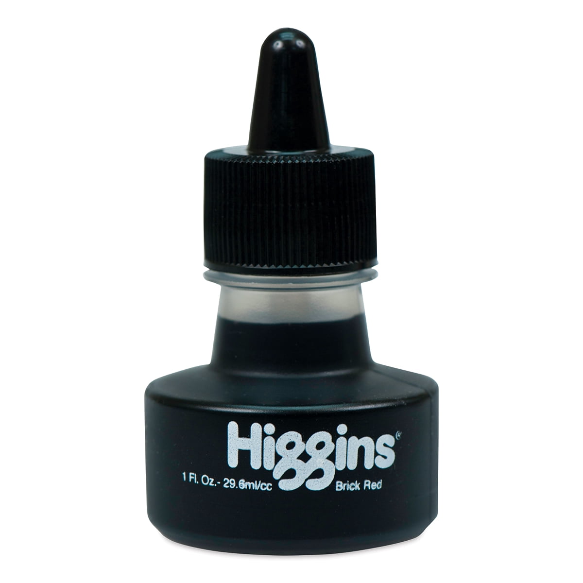 Higgins Dye-Based Drawing Ink - 1 oz, Brick Red, Non-Waterproof, Dye ...