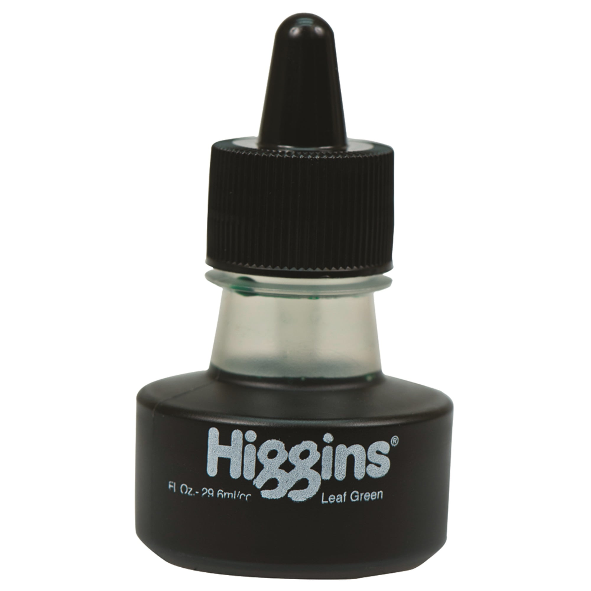 Higgins DyeBased Drawing Ink 1 oz, Leaf Green, NonWaterproof, Dye