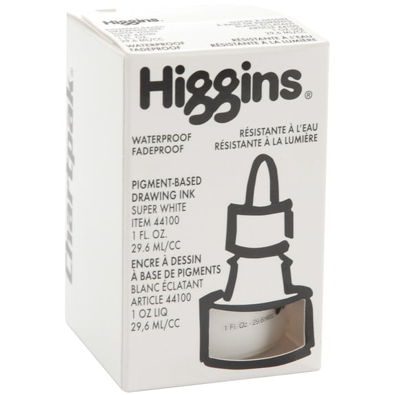 Higgins Ink 1oz-Super White