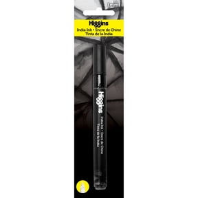 Higgins Ink Pump Marker, India Ink, Softliner Round Tip