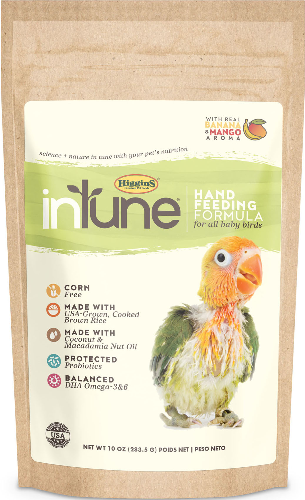 Higgins Premium Pet FoodsIntune Hand Feed Formula For All Baby Birds