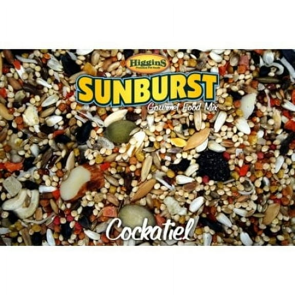 Higgins Sunburst Cockatiel Bird Food, 25 Lb