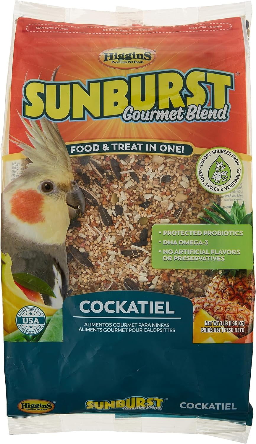 Higgins Sunburst Cockatiel Bird Food lb Togo Ubuy