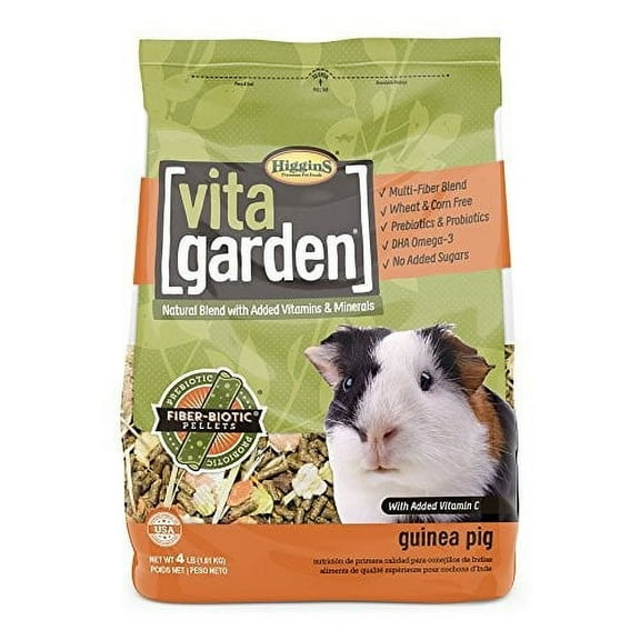 Higgins Vita Garden Guinea Pig Small Animal Food, 4 Lb
