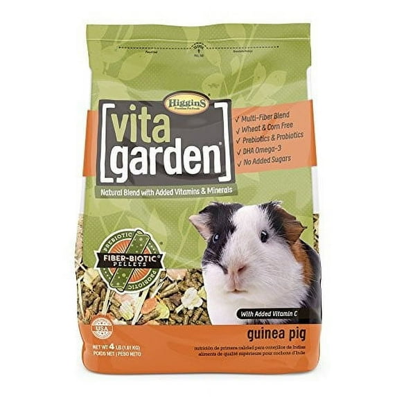 Higgins Vita Garden Guinea Pig Small Animal Food, 4 Lb