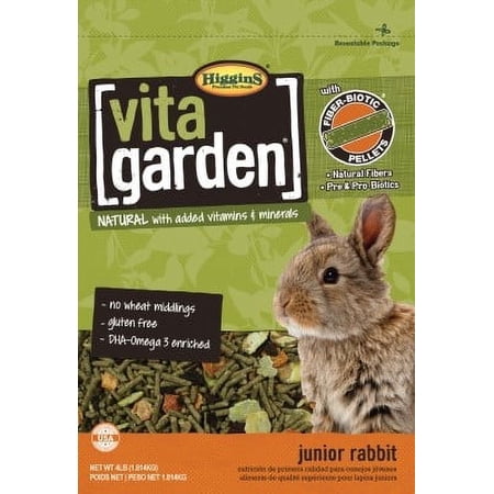 Higgins Vita Garden Rabbit Small Animal Food, 4 Lb