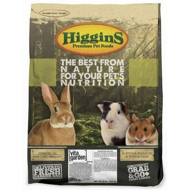 Higgins Vita Garden Small Animal Food, 22 Lb