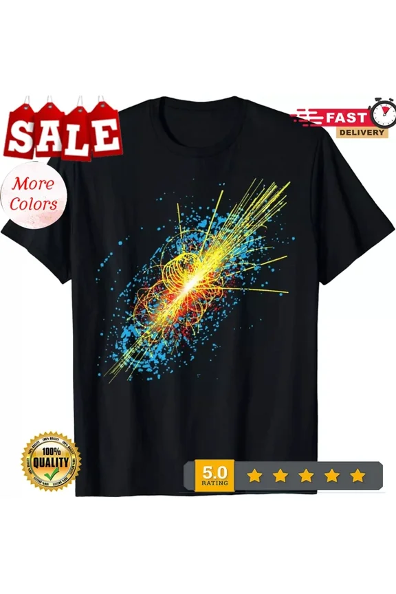 Higgs Boson Particle Quantum Theory Sci Fi Shirt Funny Gift T-Shirt Birthday Gifts; For Men & Women
