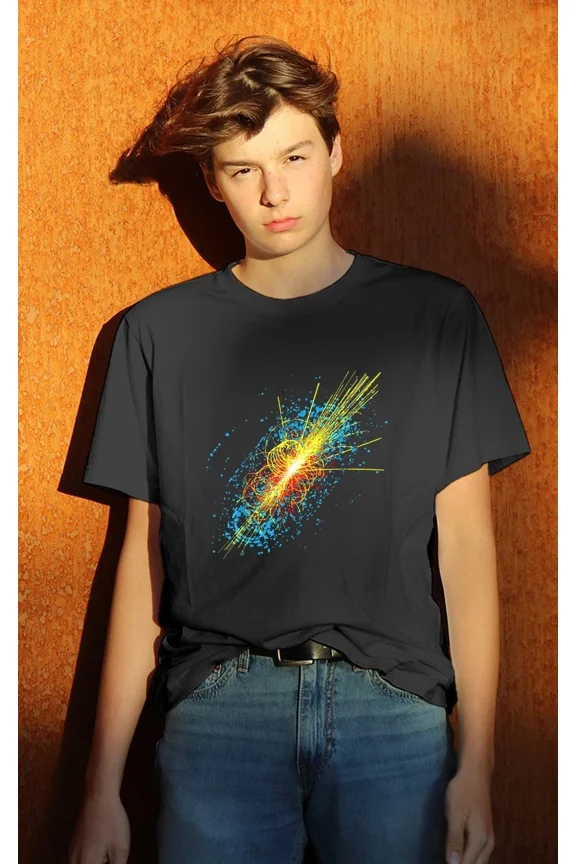 Higgs Boson Quantum Particle Sci-Fi Meme Graphic with Funny Twist Unisex T-Shirt up to size 5XL