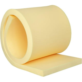 Foamma 4 x 28 x 28 High Density Upholstery Foam Padding, Thick