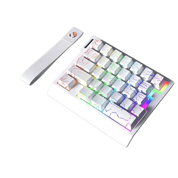 High 29Key Mechanical Keyboards With Adjustable RGBs Lighting And Travel Friendly Design